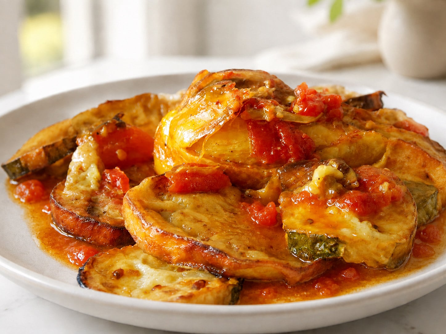 Tajine poulet aux aubergines