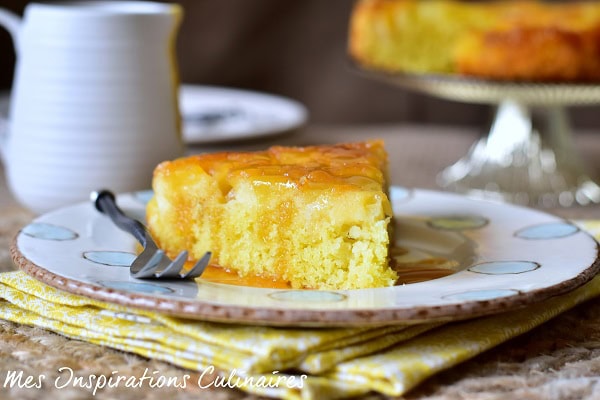 Gâteau Renversé aux pommes caramélisées