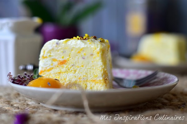 Semifreddo aux abricots et pistache