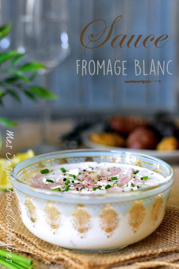 Sauce au fromage blanc aux herbes pour crudités Sauce au fromage blanc aux herbes pour crudités