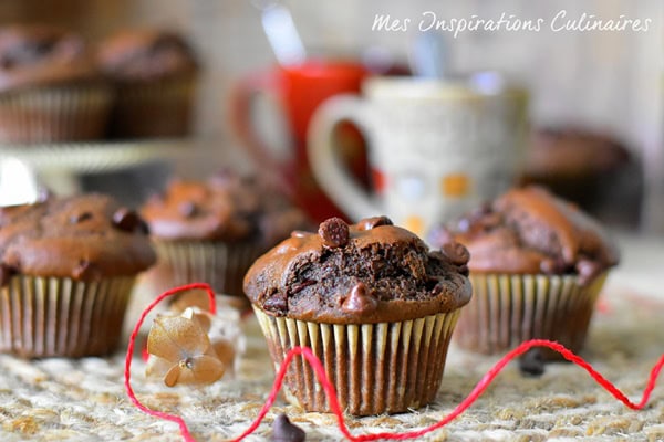 Muffins double chocolat