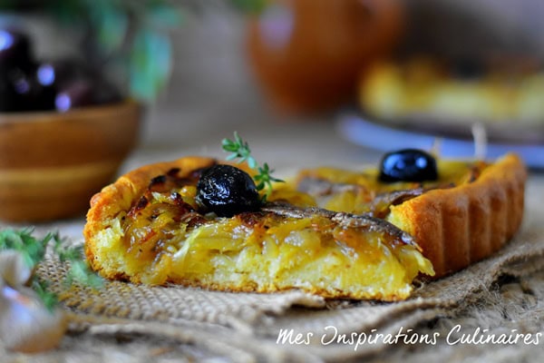 La pissaladière, recette niçoise