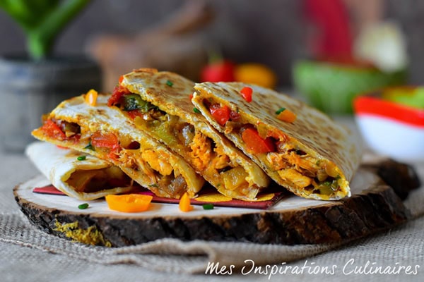 Recette de quesadillas au fromage