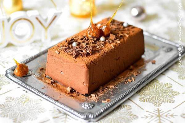 Terrine au chocolat à la crème de marron