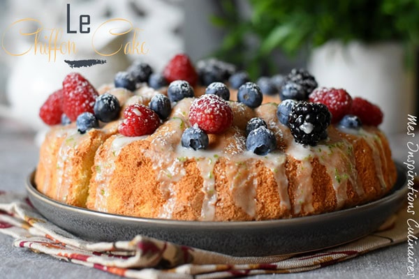 Le chiffon cake, gâteau ultra moelleux au citron vert