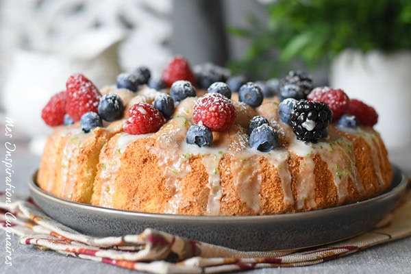 Le chiffon cake, gâteau ultra moelleux au citron vert