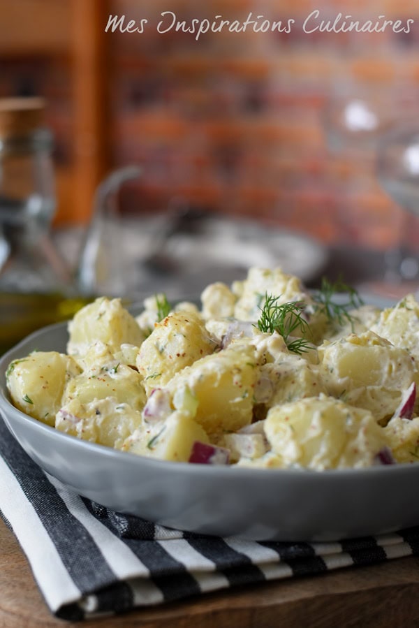 Salade De Pomme De Terre Traditionnelle Américaine