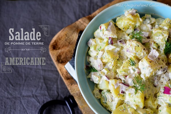 Salade De Pomme De Terre Traditionnelle Américaine