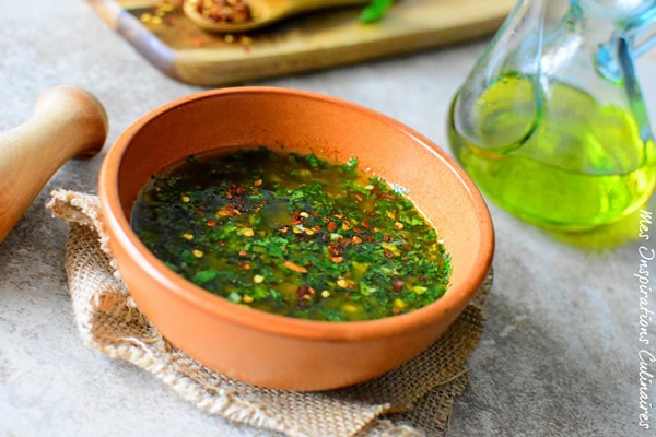 Chermoula (Sauce ou marinade marocaine) | Le Blog cuisine de Samar