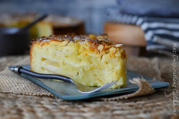 Gâteau d’Ève aux pommes et amandes