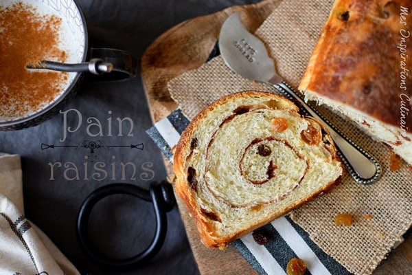 Pain aux raisins, recette facile