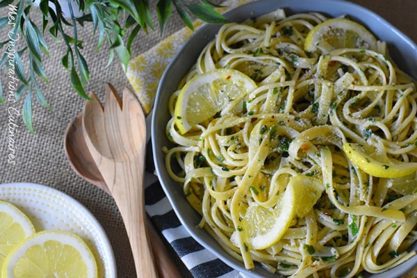 Spaghetti aglio e olio (pâtes à l’ail et huile d’olive)