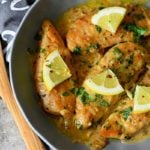 Poulet crémeux au citron