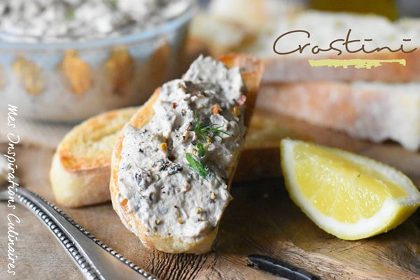 Recette Crostini Tapenade De Thon Au Mascarpone Le Blog Cuisine