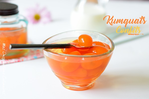 Kumquats confits recette facile et rapide