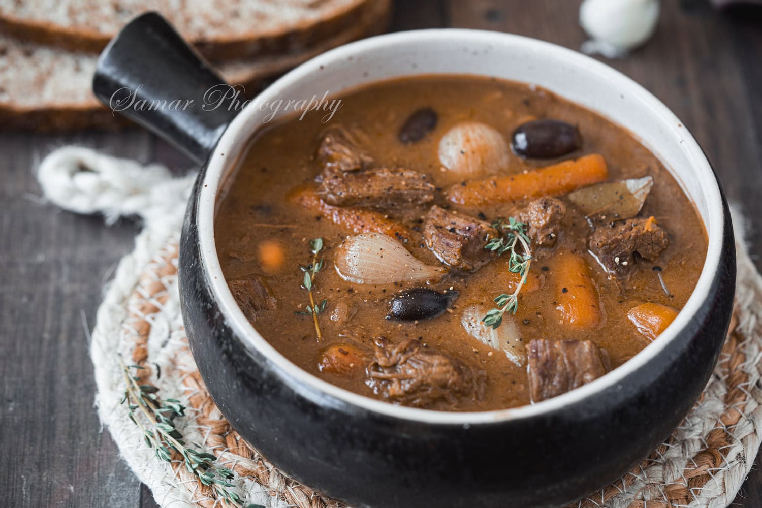 Boeuf carotte à l’ancienne recette sans vin
