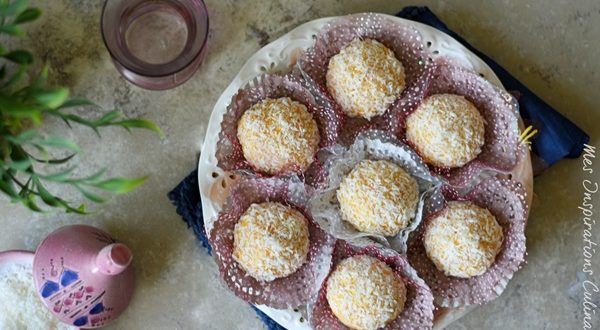 Recette Boule De Neige A La Noix De Coco Le Blog Cuisine De Samar