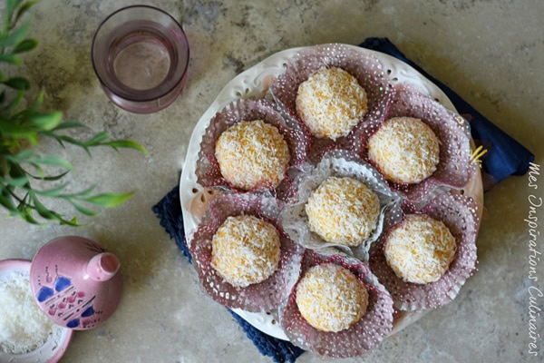 Recette boule de neige à la noix de coco