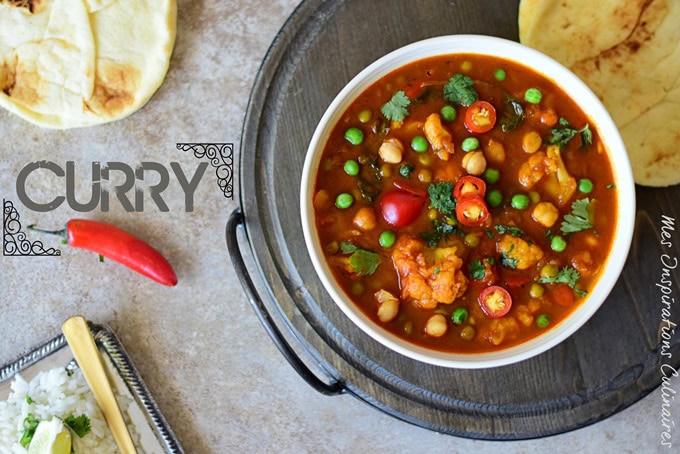 Curry de légumes (cari indien végétarien)