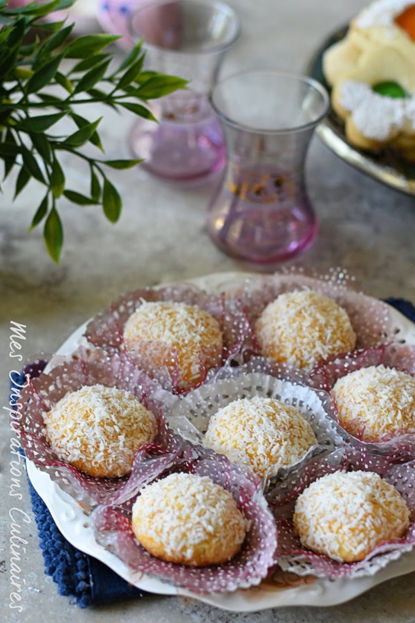 Recette Boule De Neige A La Noix De Coco Le Blog Cuisine De Samar