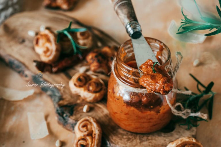 Recette du Pesto Rosso, ou le pesto rouge tomate et basilic