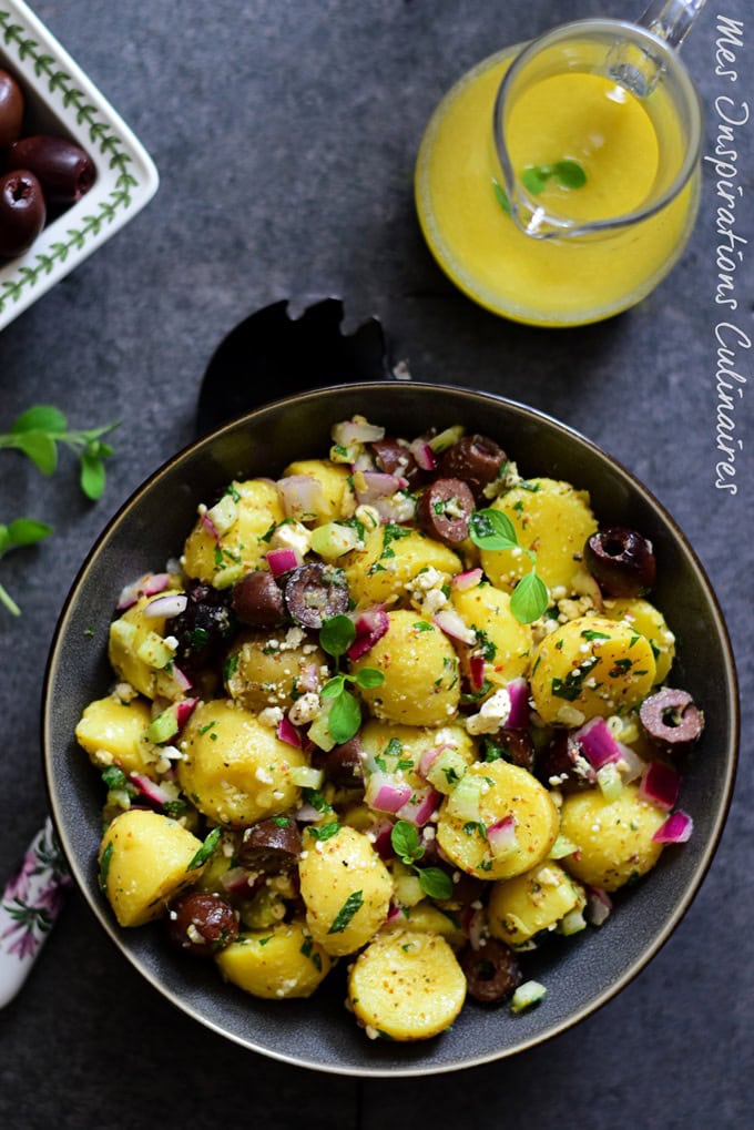 Salade De Pomme De Terre à La Grecque