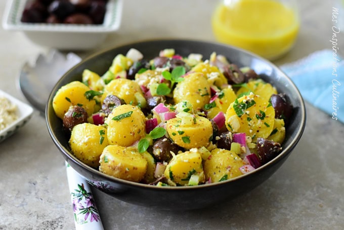 Salade De Pomme De Terre à La Grecque