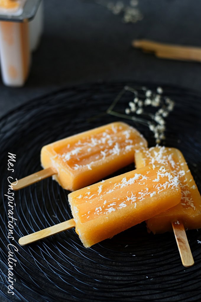 Esquimaux ou popsicles au melon