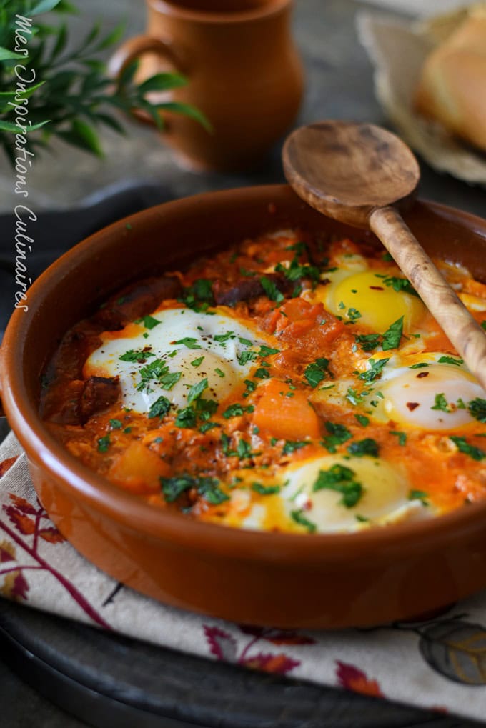 Ojja Tunisienne Aux Oeufs Avec Ou Sans Merguez Le Blog Cuisine