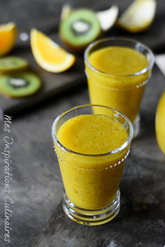 Recette smoothie orange kiwi frais