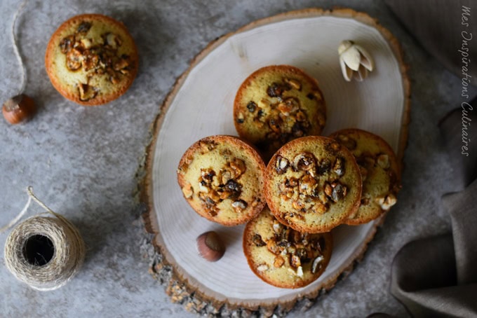 Recette Financier aux noisettes pralinées