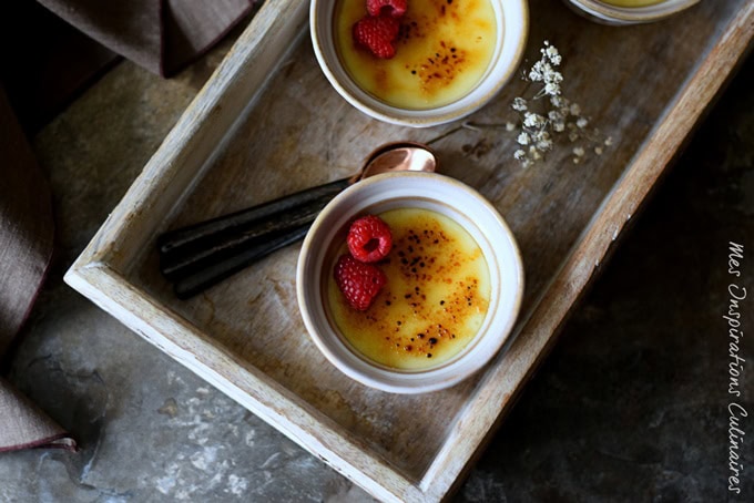 Crème Catalane au lait concentré sucré