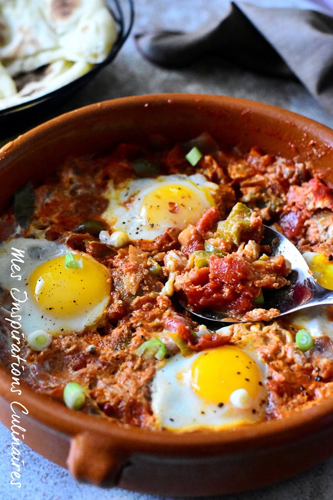 Recette Menemen Turc Oeufs Aux Poivrons Et Tomates Le Blog