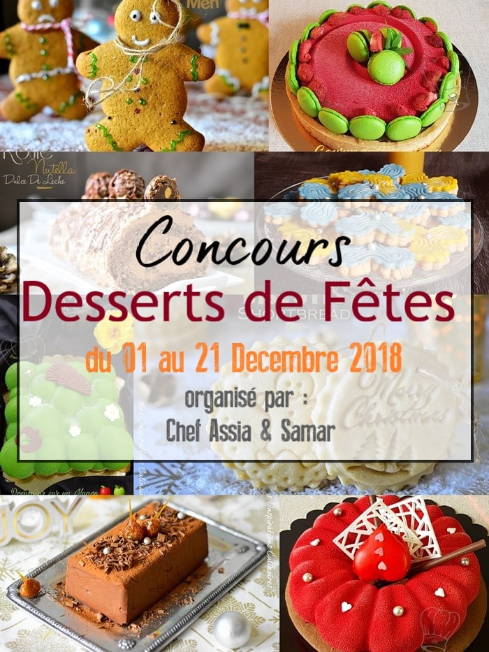 Concours Dessert de fêtes : Dernières participations et Fin