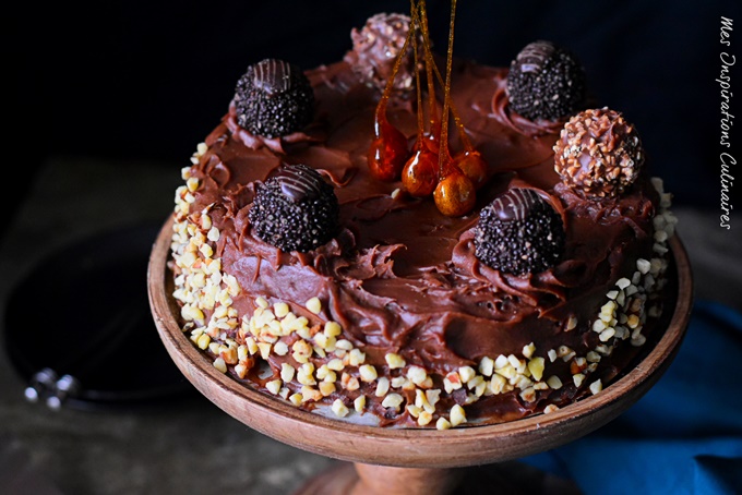 Gâteau aux noisettes chocolat sans gluten