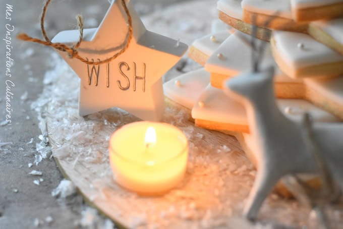Sapin de Noël en Sablé, recette 3D