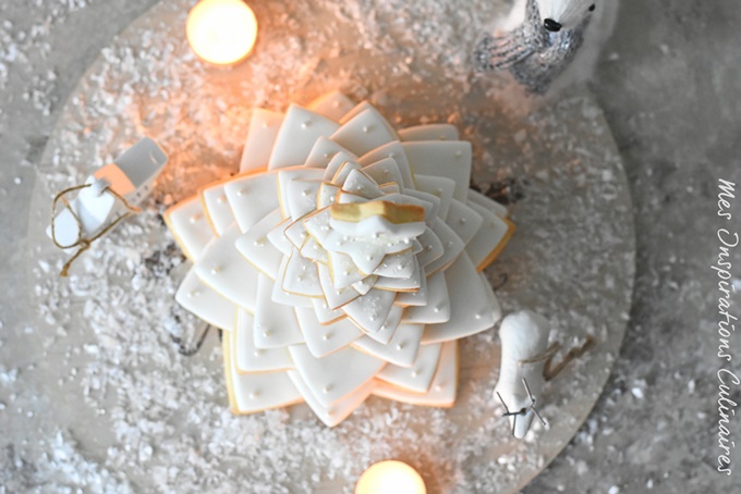 Sapin de Noël en Sablé, recette 3D