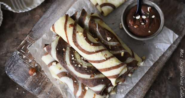 Recette Crepes Tourbillon Bicolores Ou Crepes Spirales Le Blog