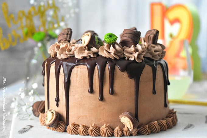 Le Layer Cake Kinder Bueno Le Blog Cuisine De Samar