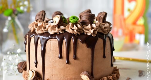 Le Layer Cake Kinder Bueno Le Blog Cuisine De Samar