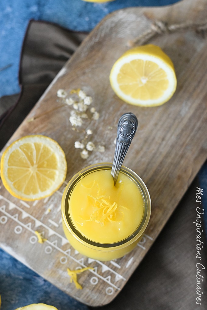 Crème de citron ou lemon curd express (micro-onde)
