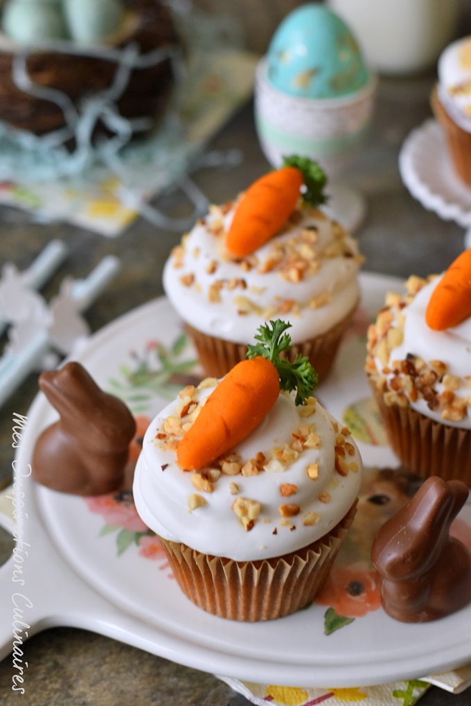 Le Cupcakes façon carrot cake