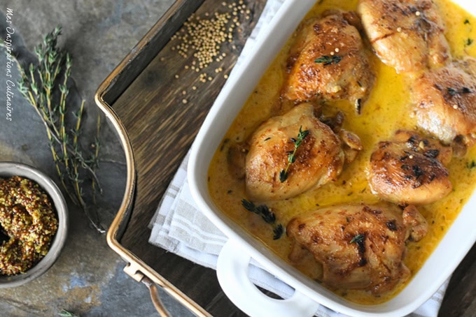 Poulet Gaston Gerard, recette traditionnelle