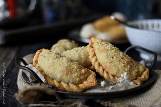 Chausson salé frit (ou au four), à la viande hachée