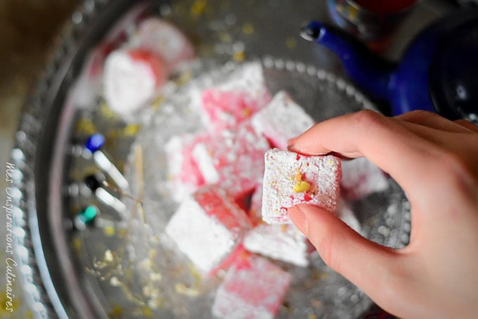 Loukoum Turc ou halkouma traditionnelle sans gélatine | Le Blog cuisine ...