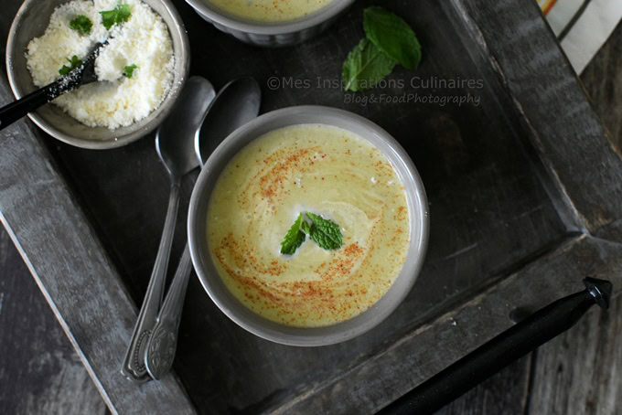 Gaspacho De Courgette Menthe Recette Estivale Simple