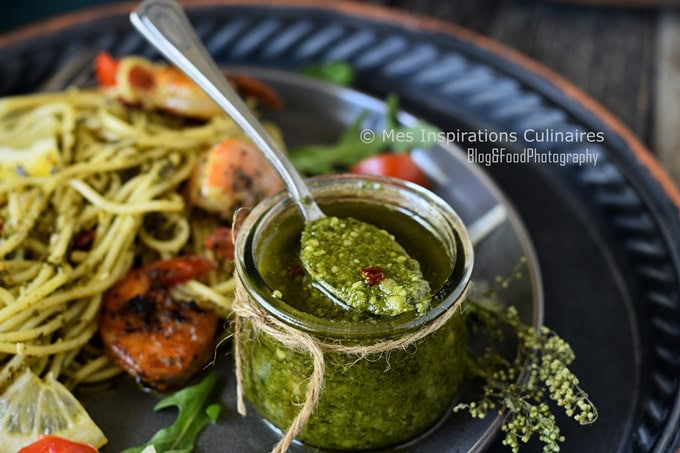 Pesto de fanes de carottes, recette facile