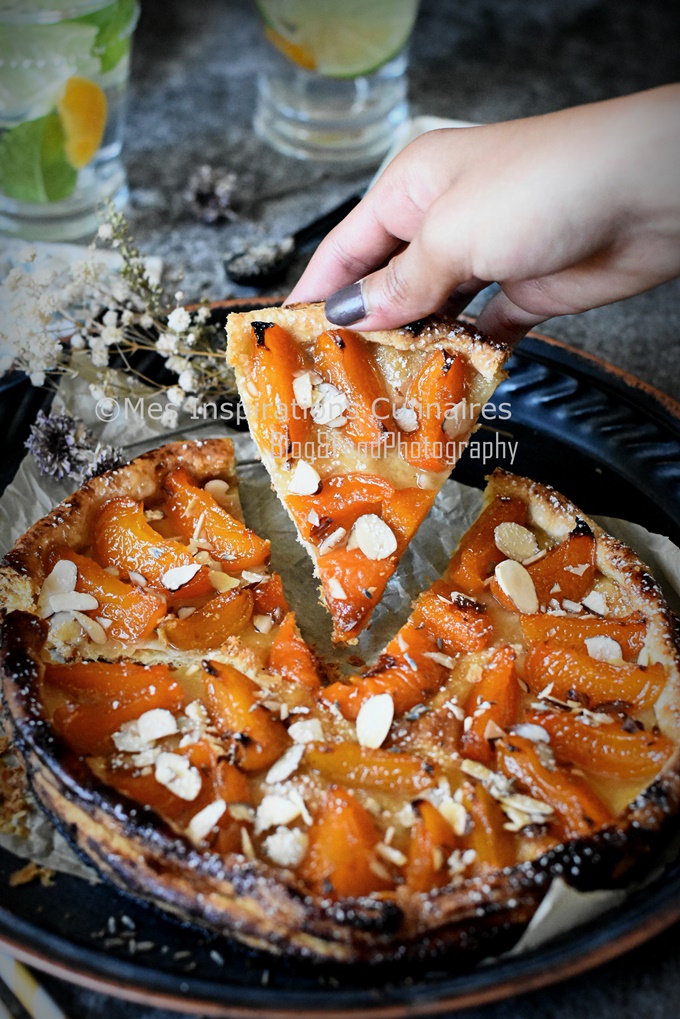 tarte fine aux abricots pate feuillete
