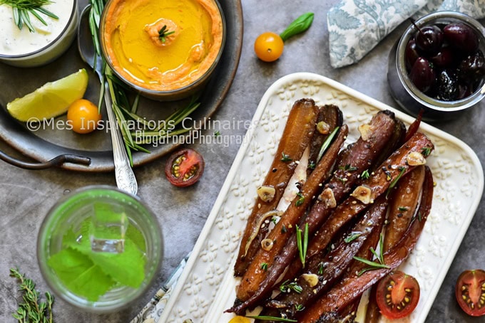 Carottes glacées, recette facile