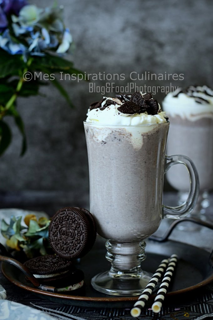 Recette Milkshake banane et Oreo